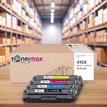 Hp Color Laserjet Managed E45028dn 415x Cmyk Muadil Toner Seti Çipli