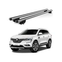 Kanca Renault Koleos 2017 Ve Sonrası Uyumlu Gri Kilitli Ara Atkı 120cm Port Bagaj Tavan Barı