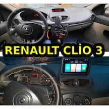 Renault Clio 3 2005/2011 9 İnç 6-64 Pro Model Qled Ekran 9"