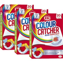 K2r Colour Catcher Renk Koruyucu 3x20'li 60 Mendil