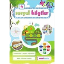 4 Sınıf Sosyal Bilgiler Etkinlik Kitabım Mavi Deniz Yayınları