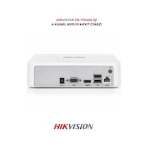Ds-7104nı-q1 4 Kanal Nvr 6mp Destekli Güvenlik Kayıt Cihazı