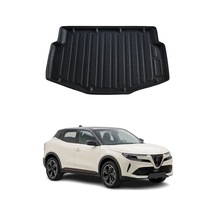Alfa Romeo Junior Gasoline Electric 2024+ Uyumlu Araca Özel Kauçuk Bagaj Havuzu Siyah Alt Kademe