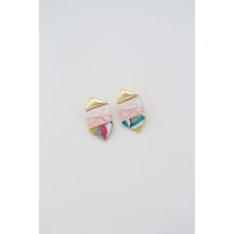 Çelik Küpe 8,5 Cm Çok Renkli 50846972