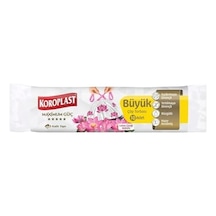 Lotus Çiceği Kokulu Büzgülü Çöp Poşeti, Orta