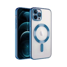 İphone 13 Pro Kılıf Kross Magneticsafe Kapak - Sierra Blue