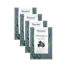 Himalaya Aktif Kömür & Yeşil Çay  Etkili Kağıt Yüz Maskesi 4 x 30 G