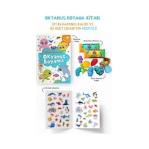 Okyanus Boyama Kitabı - Oyun Hamurlu - 3 Yaş +