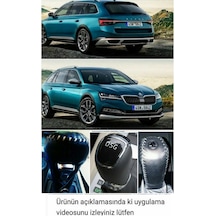Skoda Dsg. Otomatik Vites Kılıf El Yapımı Hakiki Deri