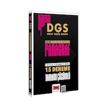 Yargı 2027 Dgs Paragraf Birebir 15 Deneme Çözümlü