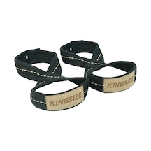 Kingsize 8 Loop Lifting Straps Siyah Siyah