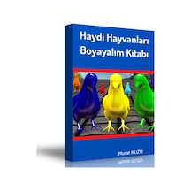 Haydi Hayvanları Boyayalım Kitabı