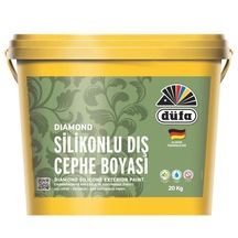 Düfa Diamond Silikonlu Dış Cephe Beyaz 3 Kg