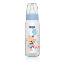 Wee Baby Klasik PP Biberon 250 ml Mavi 0 -6 Ay