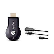 Siyah M9 Plus Hdmi Kablosuz Görüntü Ve Ses Aktarıcı