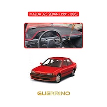 Mazda 323 Sedan 1991-1995torpido Koruma Halısı Kırmızı Kenar