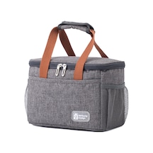 Dianziye Alüminyum Folyolu İzolasyonlu Piknik Soğutma Çantası - Gri Renk, Taşınabilir Boyut Çok Renkli