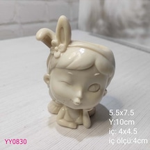 Yy0830 Tavşan Kulaklı Göz Kırpan Kız Silikon Kalıp