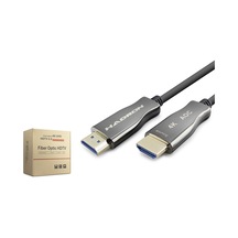 Hadron Hdx2060 Fiber Optik Hdmı 2.0 Kablo 4k Uhd 60 Hz 60 M - Siyah