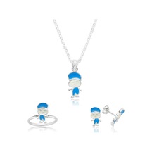 Casera's Gümüş Pepee Çocuk Set Csr2181425 Gümüş