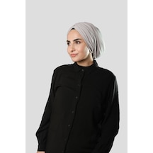 Hürrem Bone Taş Drapeli Salaş Tesettür Bone Sandy Büzgülü 2315 46 Taş
