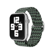 Watch 38mm Star Kordon - Zigzag Yeşil-siyah