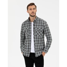 Pierre Cardin Erkek Yeşil Desenli Gömlek 50259492-vr054 Yeşil
