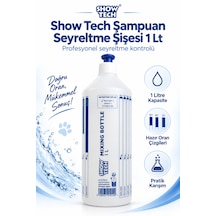 Showtech Konsantre Şampuan Seyreltme Şişesi 1 Lt - Ölçekli
