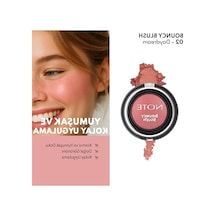 02 Daydream Renk Seçeneği İle Yumuşak Kremsi Allık, Bouncy Blush 00