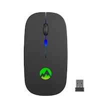 Everest SMW-710 Kablosuz Şarjlı USB Ledli Optik Mouse