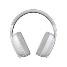 Aula S6 3 Modlu Kablosuz 3.5mm Kablolu Ve Bluetooth 5.3 Mikrofonlu Gaming Oyuncu Kulaklığı Beyaz Ultra Hafif Hafızalı Sünger 40mm Sürücülü Gürültü Önleyici