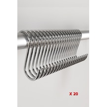 8 Cm, Mutfak Kanca, S Kanca, Tel Pano Kanca, Metal Kanca, Makrome Kanca - Cm-sk Krom