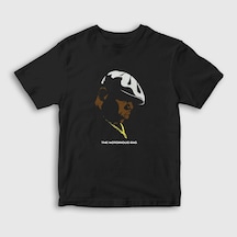 Presmono Unisex Çocuk Necklace The Notorious Bıg T-shirt Siyah
