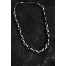 Mey İthalat 316l Çelik Kral Zincir Model Gümüş Renk Erkek Kolye Mey İthalat 316l Çelik Kral Zincir Model Gümüş Renk Erkek Kolye