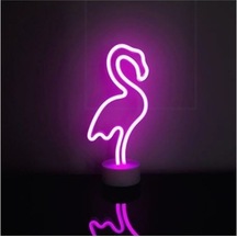 Mobgift Flamingo Neon Led Işık Neon Lamba Neon Led Gece Lamba Mas