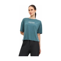 Lumberjack Wl 11hıer 6fx Yeşil Kadın Kısa Kol T-shirt 000000000102063609 Yeşil