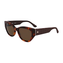 Lacoste L6047s 214 54 Kadın Güneş Gözlüğü Kahverengi