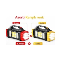 Solar Led Kamp Feneri, , 8 Led Ultra Parlak Taşınabilir Kamp Lambası, , Kamp, Balıkçılık, Acil Durum Ve Outdoor Kullanım İçin, Kırmızı,gold Karışık Asorti Renk Diğer