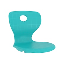 Cateksss Monoblok Sandalye Oturağı Plastik Sandalye Tablası - Turkuaz - 58 Li Paket