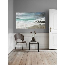 Yağlı Boya Tablo %100 El Yapımı 114cmx70cm Deniz Manzara
