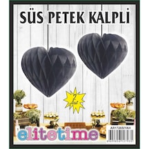SÜS PONPON KALPLİ SİYAH PK:2