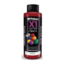 Polisan X1 Art Vernikli Hobi Boyası Bordo 120 ML