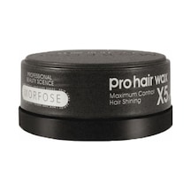 Morfose Pro Hair X5 Men Maximum Control Wax Siyah 150 ML