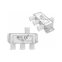 1948 Uydu Splitter 3 Lü Kablo Tv Rg6 Anten Çoklayıcı Dağıtıcı 3d Hd Sd Yayınları Destekler 1080p Destekli Yüksek Kalite Saf Bakır İç Malzemeden Üretilmiştir Parazitleri Önleyici Özellik