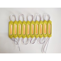 Replax Parmak Cob Led Sarı 24 Volt Su Geçirmez 10,lu 3m 0409977