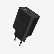 Linktech T460e Eco 25w Dual Pd3.0 Qc4.0 Şarj Adaptörü Siyah