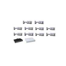 Aprox 10 Lu Warmled Sesli Ip Kamera Seti