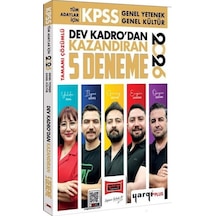 Yargı 2026 Kpss Genel Yetenek Genel Kültür Dev Kadrodan Kazandıran 5 Deneme Çözümlü Yargı Yayınları