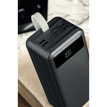 Taşınabilir 60.000 Mah Powerbank 4 Usb Çıkışlı Dijital Göstergeli Çok Renkli