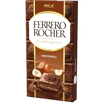 Ferrero Rocher Original Milk Chocolate Bar 90 G